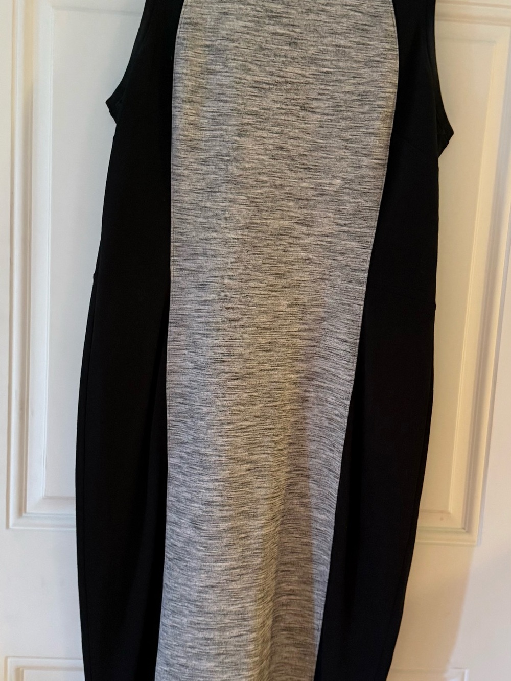 Grey and Black Colorblock Women’s Dress